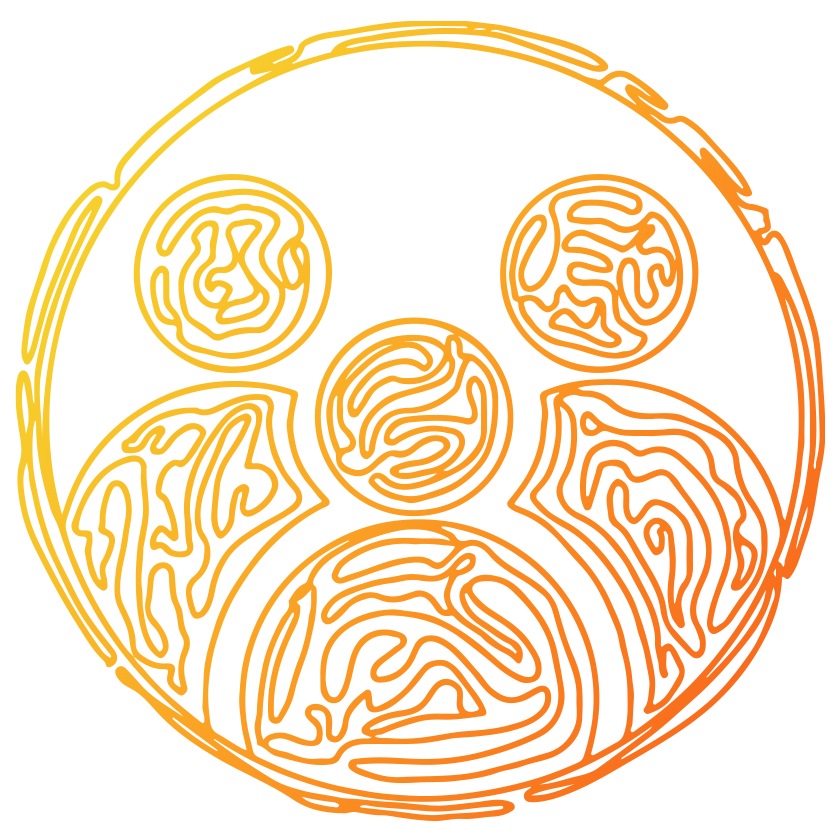 Illustrated people icon